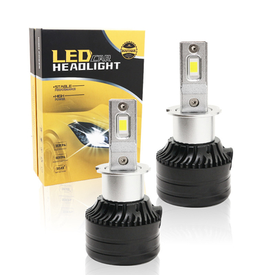 چراغ‌های جلوی خودرو H3 6500K 12-36V چراغ سر LED سیستم محصول لامپ و چراغ مه شکن جلو 3000LM 30W