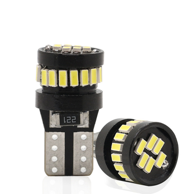 3014 چیپ ال ای دی لامپ های خودرو نور سفید 360 درجه زاویه پرتو T10 3014 24smd جریان ثابت روشن لامپ ال ای دی
