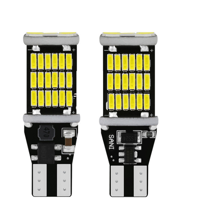 خرید چراغ عقب و چراغ راهنما یونیورسال خودرو LED T15 4014 45smd 12-24V online manufacture