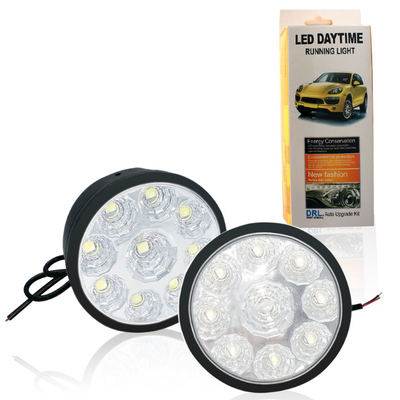 خرید چراغ مه شکن اتومبیل رانندگی 12 ولت 5050 چراغ لامپ LED گرد LED در روز online manufacture