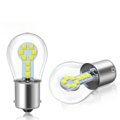 خرید 1156 BA15S LED 1157 BAY15D چراغ ترمز LED چراغ راهنما تک / دو تماسی سرنیزه online manufacture