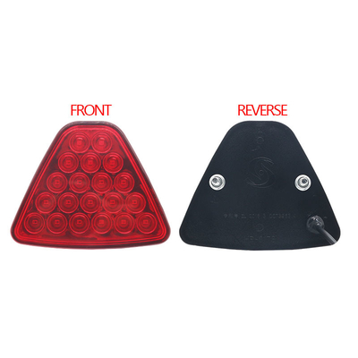 خرید رنگ قرمز خلبان خودرو چراغ های LED مثلث ماشین چراغ های اصلاح شده 1000lm online manufacture