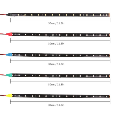 خرید 30 سانتی متر چراغ جلو خودرو نوار لوله LED 3528 وصله چراغ هشدار اضطراری online manufacture