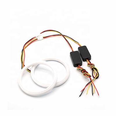 خرید 4014 چراغ‌های محیطی LED خودرو 60 میلی‌متری DRL چراغ‌های دو رنگ LED کیت چشم فرشته online manufacture