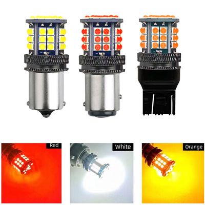 خرید الومینیوم آلیاژ LED سیگنال های چرخش شاخص 3030 39 SMD 12v 1156 BA15S 1157 BAY15D T20 T25 سیگنال چرخش ماشین online manufacture