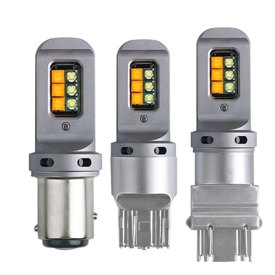 خرید چراغ های سیگنال چرخش 5W LED با 1156 لامپ LED 12smd جهانی 1156 P21W BA15S PY21W 3157 7443 Canbus online manufacture