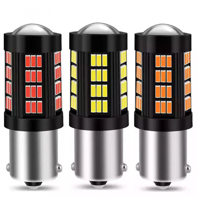 خرید 1157 1156 4014 66 SMD LED لامپ ترمز خودروهای عقب نشینی داخلی لامپ های LED اتومبیل Canbus online manufacture