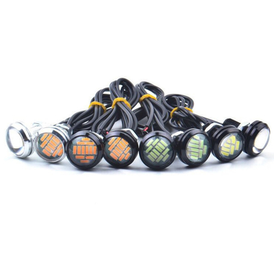 چراغ های LED موتور سیکلت 12 ولتی با قدرت بالا 23MM-4014 لنز هایلایت Eagle Eye LED Light