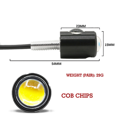 Eagle Eye Lens Screw چراغ‌های LED موتور سیکلت معکوس / چراغ‌های عقب LED