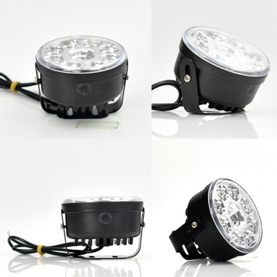 چراغ مه شکن اتومبیل رانندگی 12 ولت 5050 چراغ لامپ LED گرد LED در روز