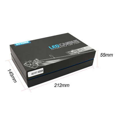 چراغ‌های راه‌انداز LED خودرو Focos High Power 18000Lm 80W H7 H4