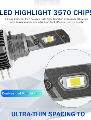 چراغ جلو چراغ خودرو H15 LED 80W 8000LM برای Volkswagen Golf 6 7/Touran /Touareg/BMW 220I /Benz GLK/A180/A45 AMG