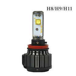 چراغ های مه شکن H4 H7 9005 9006 لامپ های LED برای اتومبیل V16 فوق العاده روشن