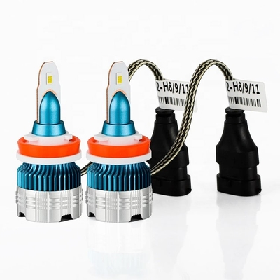 H1 H3 H4 H7 H8 H11 9005 9006 LED چراغ جلو اتومبیل لامپ MI2 نور سفید