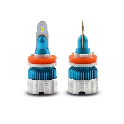 H1 H3 H4 H7 H8 H11 9005 9006 LED چراغ جلو اتومبیل لامپ MI2 نور سفید