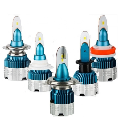 H1 H3 H4 H7 H8 H11 9005 9006 LED چراغ جلو اتومبیل لامپ MI2 نور سفید