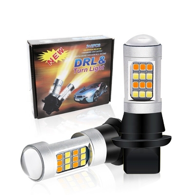 چراغ های راهنما LED 2835 42SMD دو رنگ 7440 T20 CANBUS برای جلوگیری از استروبوسکوپی