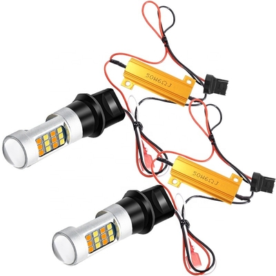 چراغ های راهنما LED 2835 42SMD دو رنگ 7440 T20 CANBUS برای جلوگیری از استروبوسکوپی