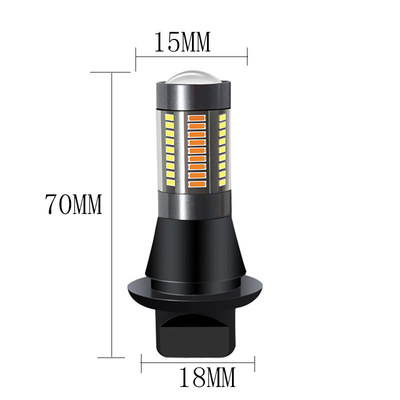 چراغ های روشنایی چراغ ترمز LED T20 CANUBS 7440 4014 66SMD چراغ های روشنایی روز LED