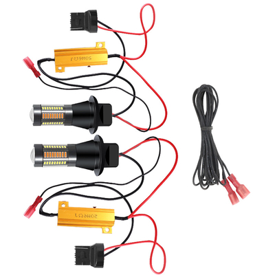 چراغ های روشنایی چراغ ترمز LED T20 CANUBS 7440 4014 66SMD چراغ های روشنایی روز LED