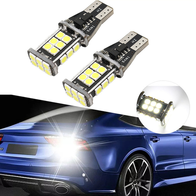 T15 3030 24SMD Canbus LED Headlight 12V برجسته چراغ گوشه خودرو معکوس