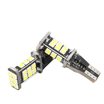 T15 3030 24SMD Canbus LED Headlight 12V برجسته چراغ گوشه خودرو معکوس