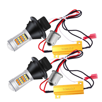 OEM T20 LED ترمز چراغ های راهنما Canbus Luces 1157 LED لامپ 12 ولت