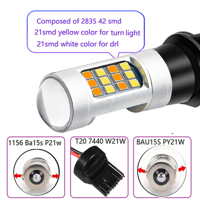 OEM T20 LED ترمز چراغ های راهنما Canbus Luces 1157 LED لامپ 12 ولت