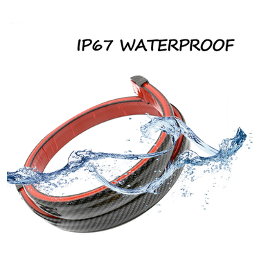 نوار چراغ ترمز LED ضد آب IP65 خودرو 2835 فیبر کربن