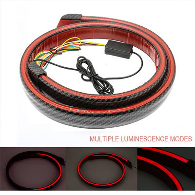 نوار چراغ ترمز LED ضد آب IP65 خودرو 2835 فیبر کربن