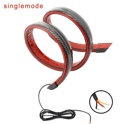 نوار چراغ ترمز LED ضد آب IP65 خودرو 2835 فیبر کربن
