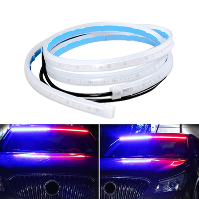 2 عدد 12 ولت چراغ خودرو LED تایم روز چراغ های جلو نوار ضد آب انعطاف پذیر DRL