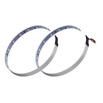 RGB 2.5 3.0 اینچی چراغ‌های محیطی خودرو LED چراغ جلو حلقه LED Devil Eyes