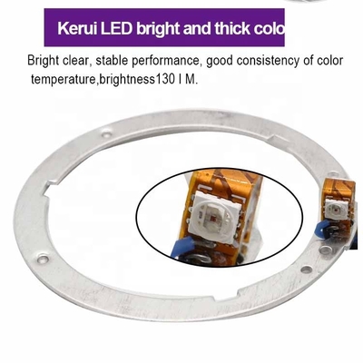 DRL RGB Halo Rings خودرو داخلی چراغ های محیطی LED CCFL Angel Devil Eyes 80mm 95mm 105mm 110mm