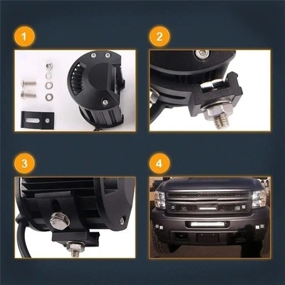 چراغ های رانندگی الومینیوم آلیومینیوم 10-30V LED Light Bar برای خودرو