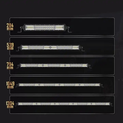 دو ردیف لامپ LED برای ماشین 200W - 1000W پروفایل آلومینیومی
