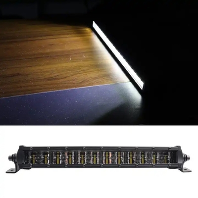 6D بازتاب دهنده دور از جاده LED چراغ 4x4 12V 24V یک ردیف خودرو LED چراغ