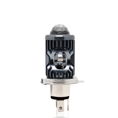 مینی چراغ رانندگی DRL موتورسیکلت چراغ جلو LED لامپ H4 H6 BA20D P15D اتومبیل ماهی چشم پروژکتور لنز دو رنگ