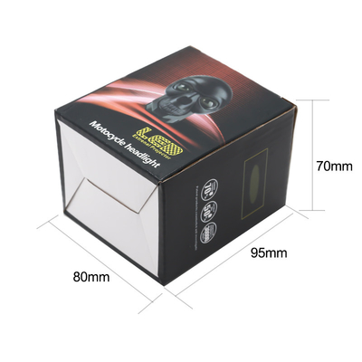 چراغ های جلو جمجمه موتور سیکلت 3 اینچ 40 وات چراغ های بیرونی LED Mini Driving Light دو رنگ