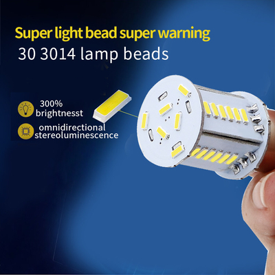 سیگنال های چرخش LED خودرو قابل تنظیم 3014 30SMD S25 1156 BA15S BAU15S BAY15D چراغ عقب