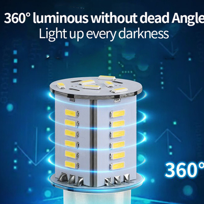 سیگنال های چرخش LED خودرو قابل تنظیم 3014 30SMD S25 1156 BA15S BAU15S BAY15D چراغ عقب
