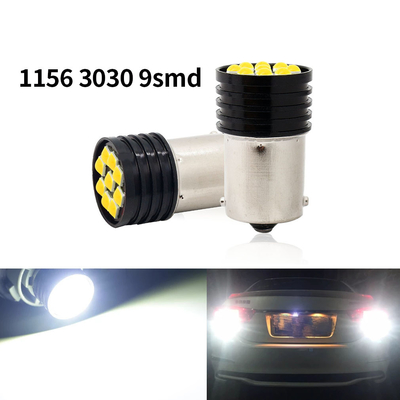 1157 BAY15D LED P21/5W 1156 BA15S P21W لامپ های ال ای دی 9 SMD 3030 R5W R10W لامپ های عقب خودرو