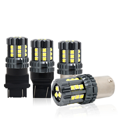 چراغ های سفید LED اتومبیل 12 ولت 24 ولت 2835 45SMD 1156 1157 T25 3156 3157 T20 7440 7443 Canbus لامپ های اتومبیل LED