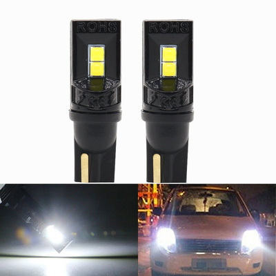 لامپ های LED 360 درجه T10 194 168 147 W5W 3030 لامپ های داخلی خودرو LED خطای رایگان چراغ صفحه مجوز