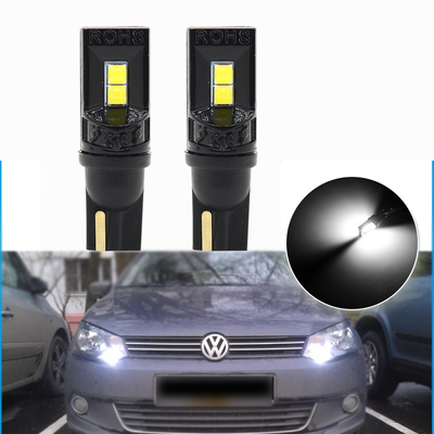 لامپ های LED 360 درجه T10 194 168 147 W5W 3030 لامپ های داخلی خودرو LED خطای رایگان چراغ صفحه مجوز