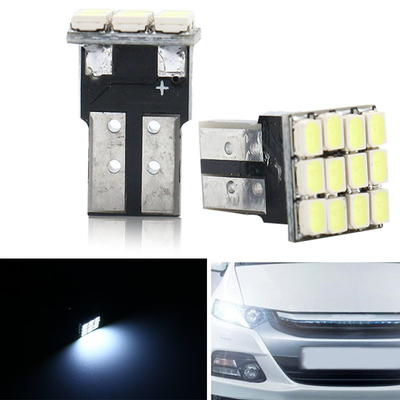 قدرت 9W لامپ LED ضد آب IP67 360 درجه چراغ خودرو 12v T10 12SMD 1206 3020 چراغ خواندن صفحه گواهینامه