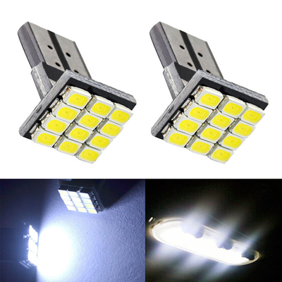 قدرت 9W لامپ LED ضد آب IP67 360 درجه چراغ خودرو 12v T10 12SMD 1206 3020 چراغ خواندن صفحه گواهینامه