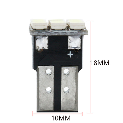 قدرت 9W لامپ LED ضد آب IP67 360 درجه چراغ خودرو 12v T10 12SMD 1206 3020 چراغ خواندن صفحه گواهینامه