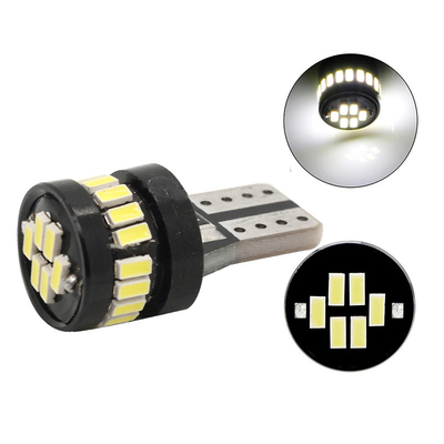 3014 چیپ ال ای دی لامپ های خودرو نور سفید 360 درجه زاویه پرتو T10 3014 24smd جریان ثابت روشن لامپ ال ای دی