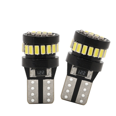 3014 چیپ ال ای دی لامپ های خودرو نور سفید 360 درجه زاویه پرتو T10 3014 24smd جریان ثابت روشن لامپ ال ای دی